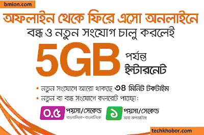 Banglalink 5GB Free internet on New Prepaid Sim Connection 110Tk | Lowest call Rates at 34Tk Recharge! Banglalink-5GB-Free-internet-on-New-Prepaid-Sim-Connection-110Tk-Lowest-call-Rates-at-34Tk-Recharge