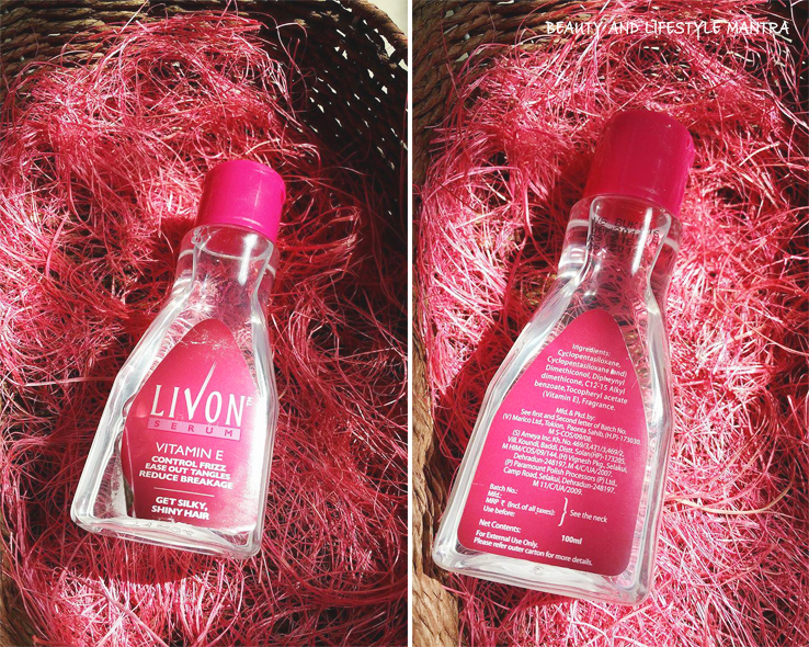 Review // Livon Serum with Vitamin E - Beauty and Lifestyle Mantra -  India's Top Beauty and Lifestyle Blog
