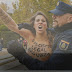 Basta fascismo. La protesta delle Femen a Madrid contro I franchisti