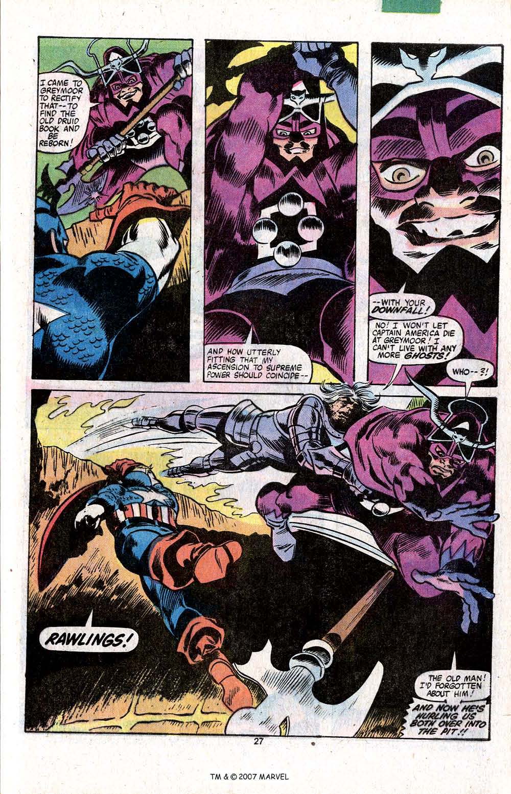 Read online Captain America (1968) comic -  Issue #256 - 29
