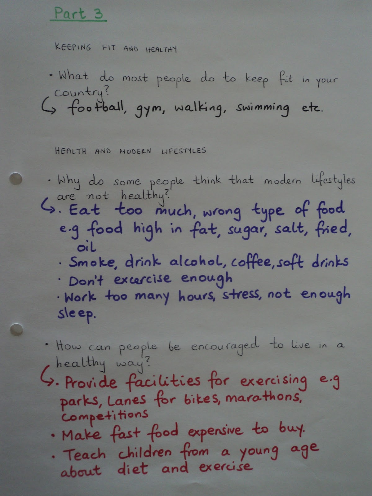 Ielts Speaking Part 2,3 : IELTS practice Speaking test 2 – PKYGD