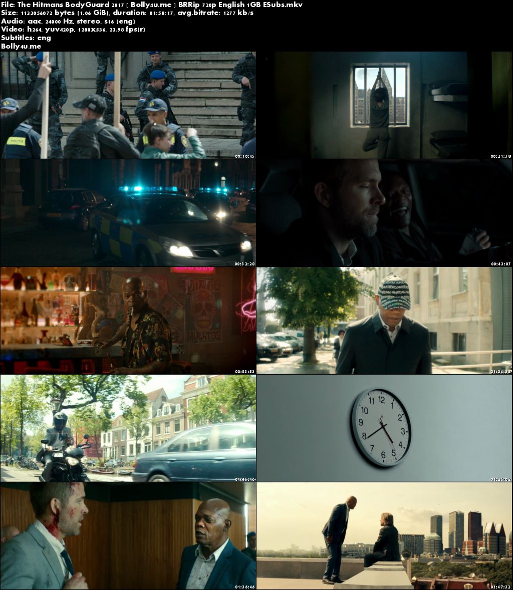 The Hitmans BodyGuard 2017 BRRip 480p English 350MB ESubs Download The Hitmans BodyGuard 2017 BRRip 480p English 350MB ESubs Download