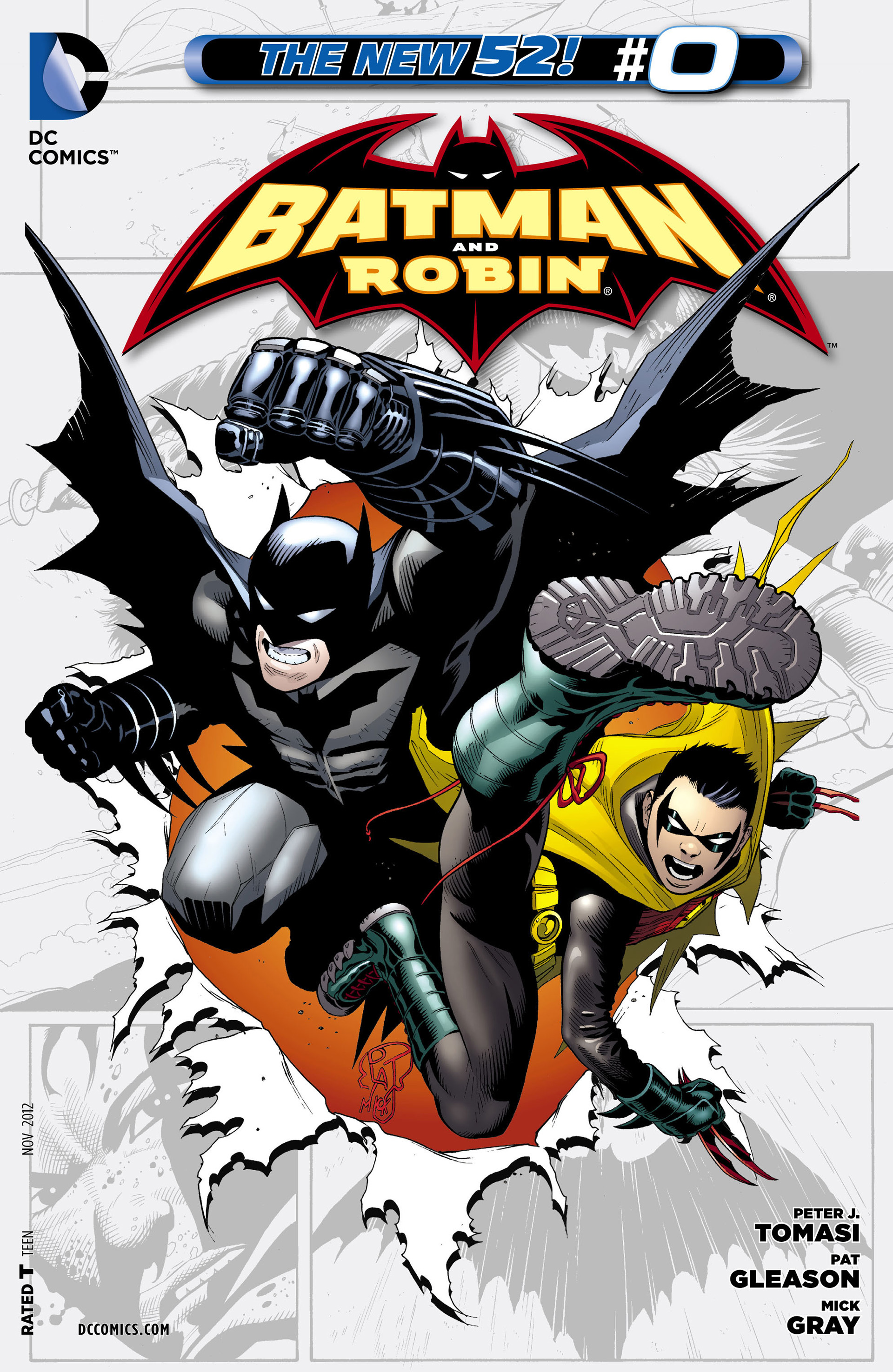 Read online Batman and Robin (2011) comic -  Issue #0 - 1