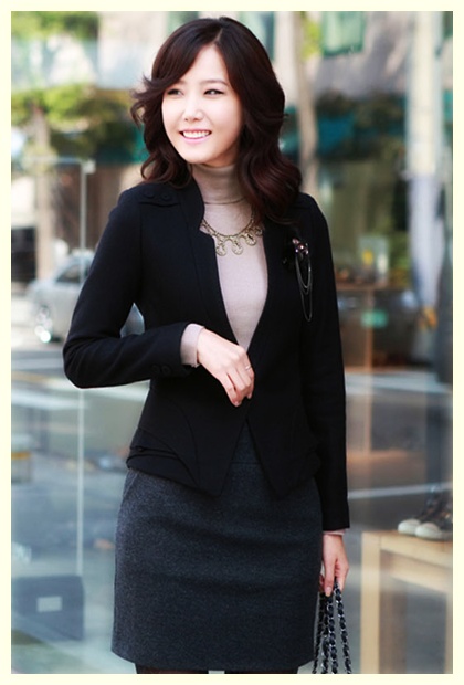  Model Baju Kerja Blazer Wanita Korea Beauty id