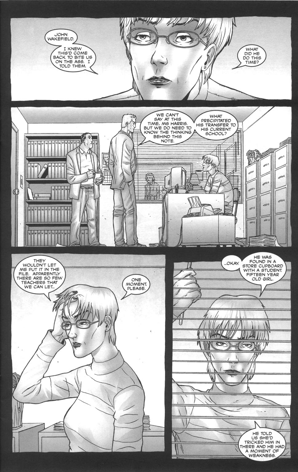 Read online Scars comic -  Issue #5 - 6