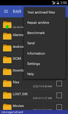 تطبيق RAR for Android مهكر للأندرويد, تطبيق RAR for Android كامل للأندرويد