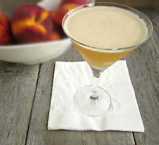 Peachy Martini