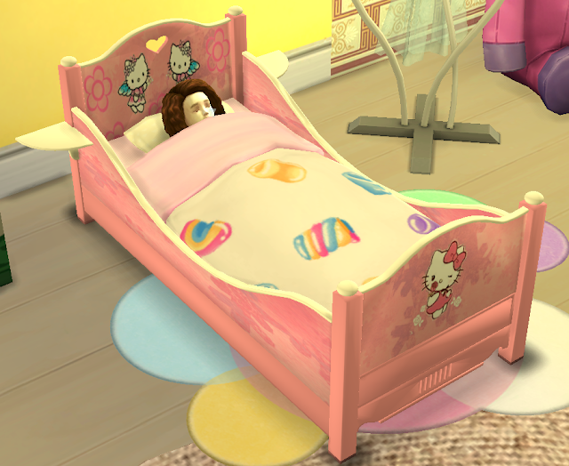 Sims 4 Custom Content Download Classic Toddler Bed Sanjana Sims Studio