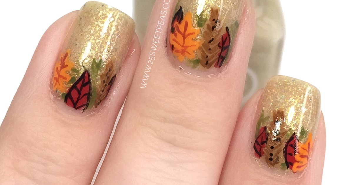 Fall Foliage Nail Design - wide 11