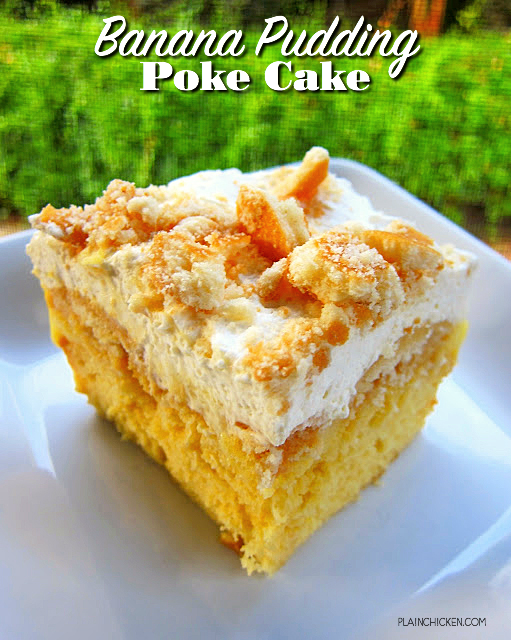 Banana Pudding Cake Plain Chicken®