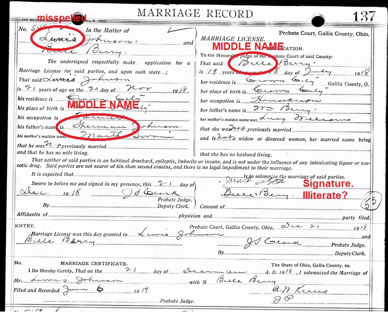 MCDL Genealogy VITAL RECORDS