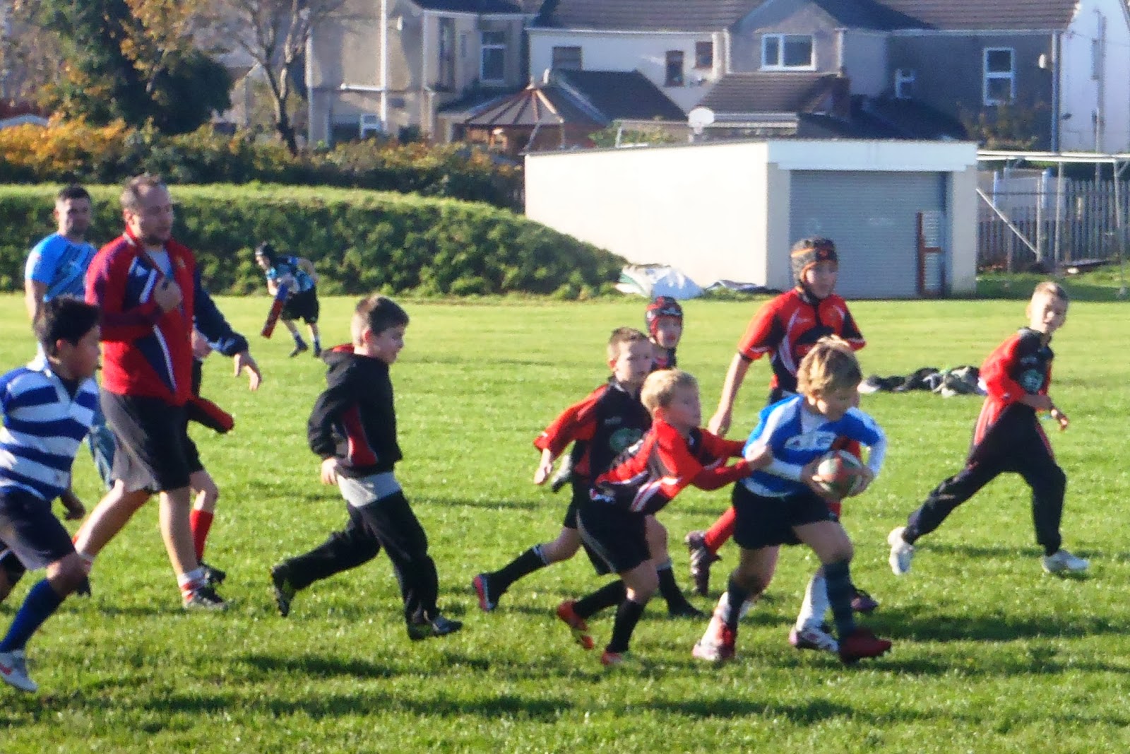 Mumbles Dragons Under 11's Rugby Team: Gorseinon V Dragons (Away). 10/11/12