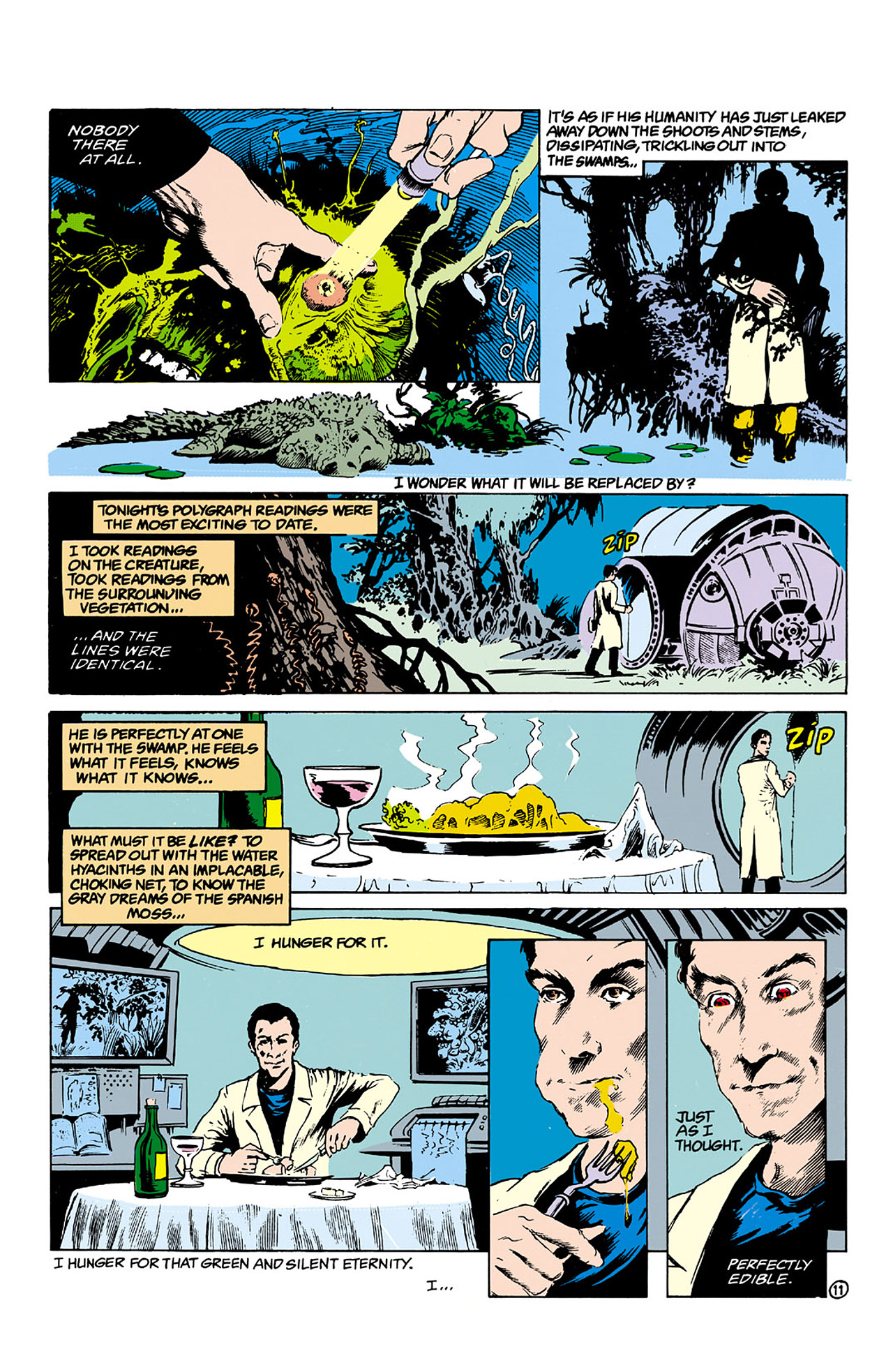 Read online Swamp Thing (1982) comic -  Issue #22 - 12