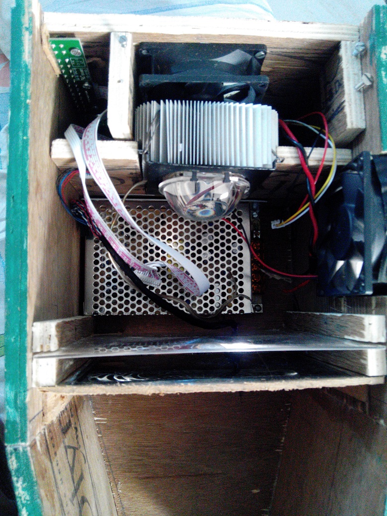 DIY Full HD 100" Home Made Projector Home Made LED LCD Projector V. 2.0