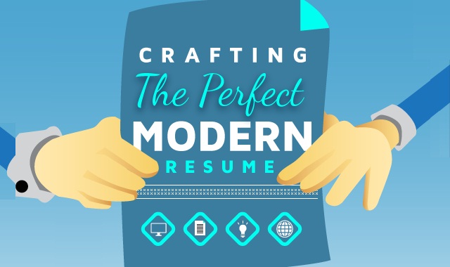 Crafting The Perfect Modern Resume #infographic - Visualistan