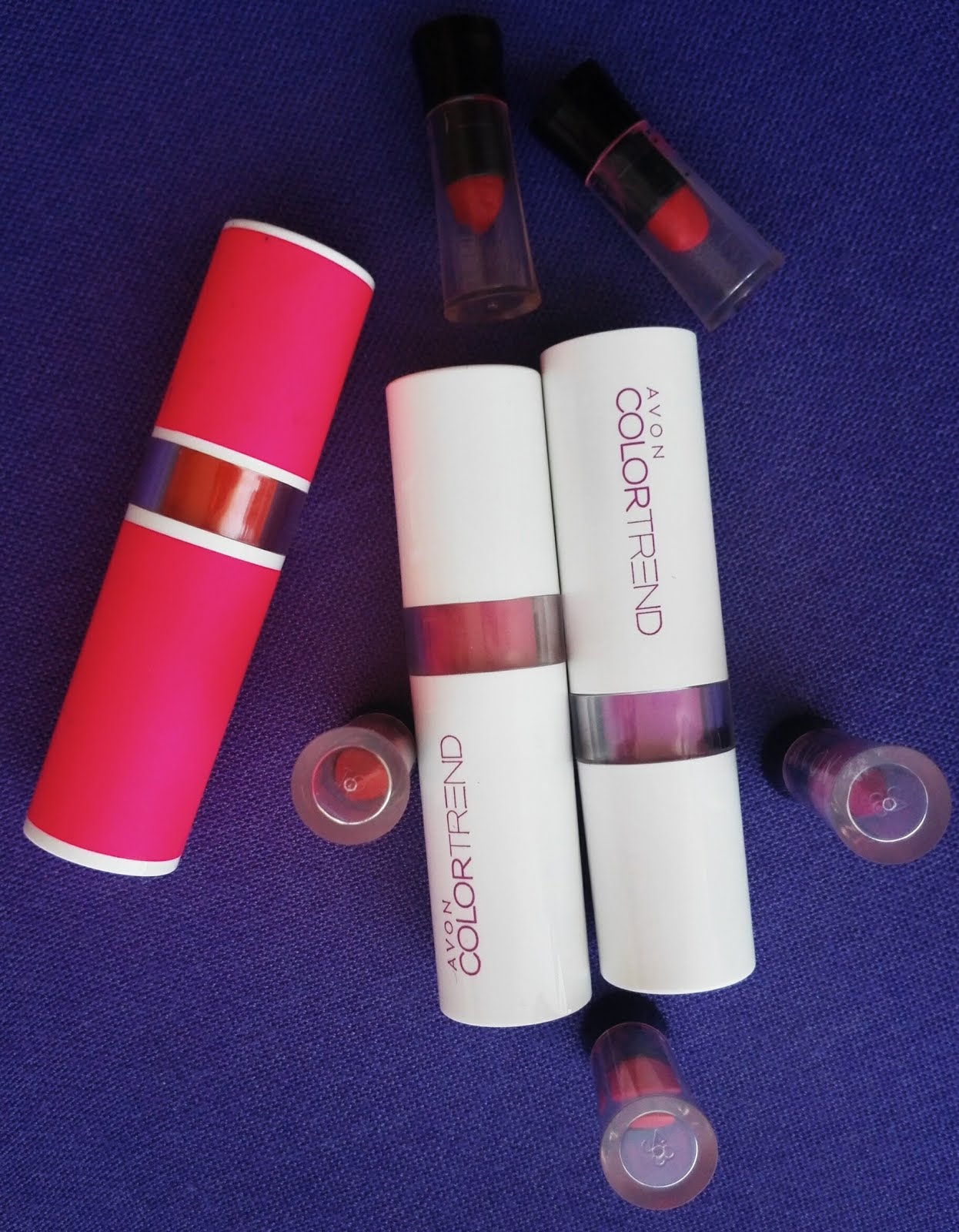 Duygu G Avon Color Trend Rujlarım Pink Holiday Violet Friday
