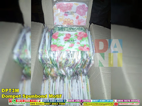 jual Dompet Spunbond Motif