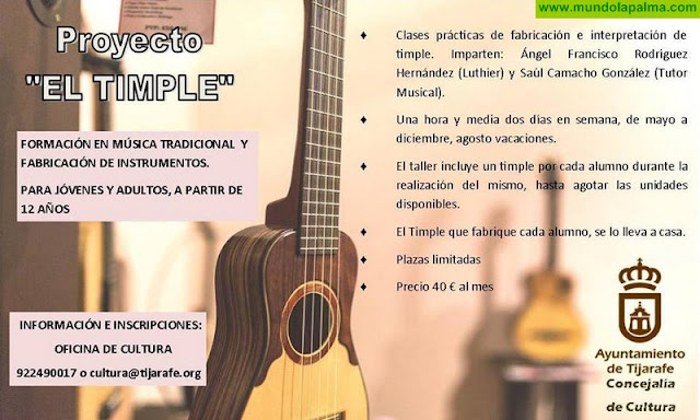 Proyecto "El Timple" en Tijarafe