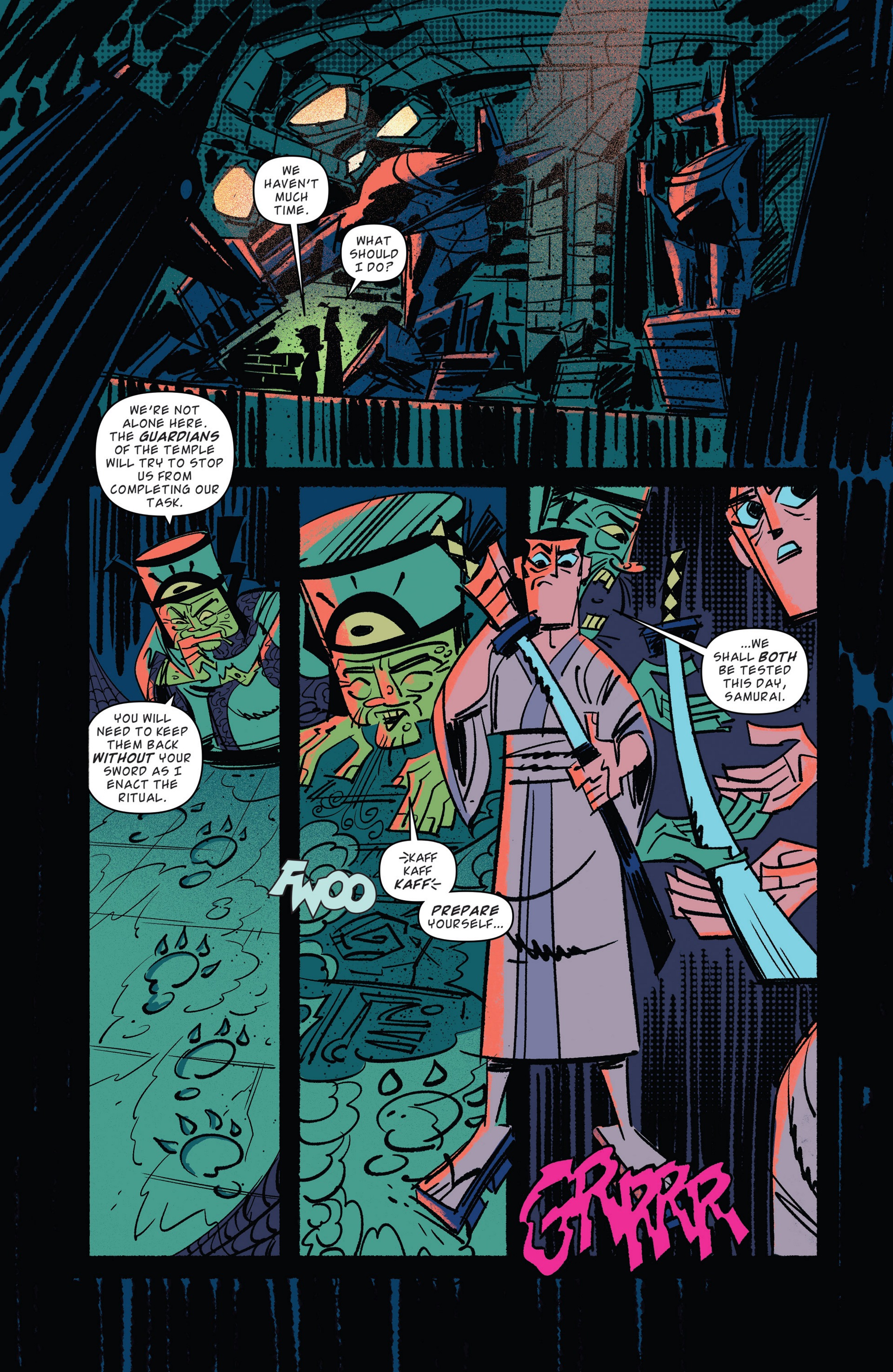 Read online Samurai Jack comic -  Issue #11 - 13