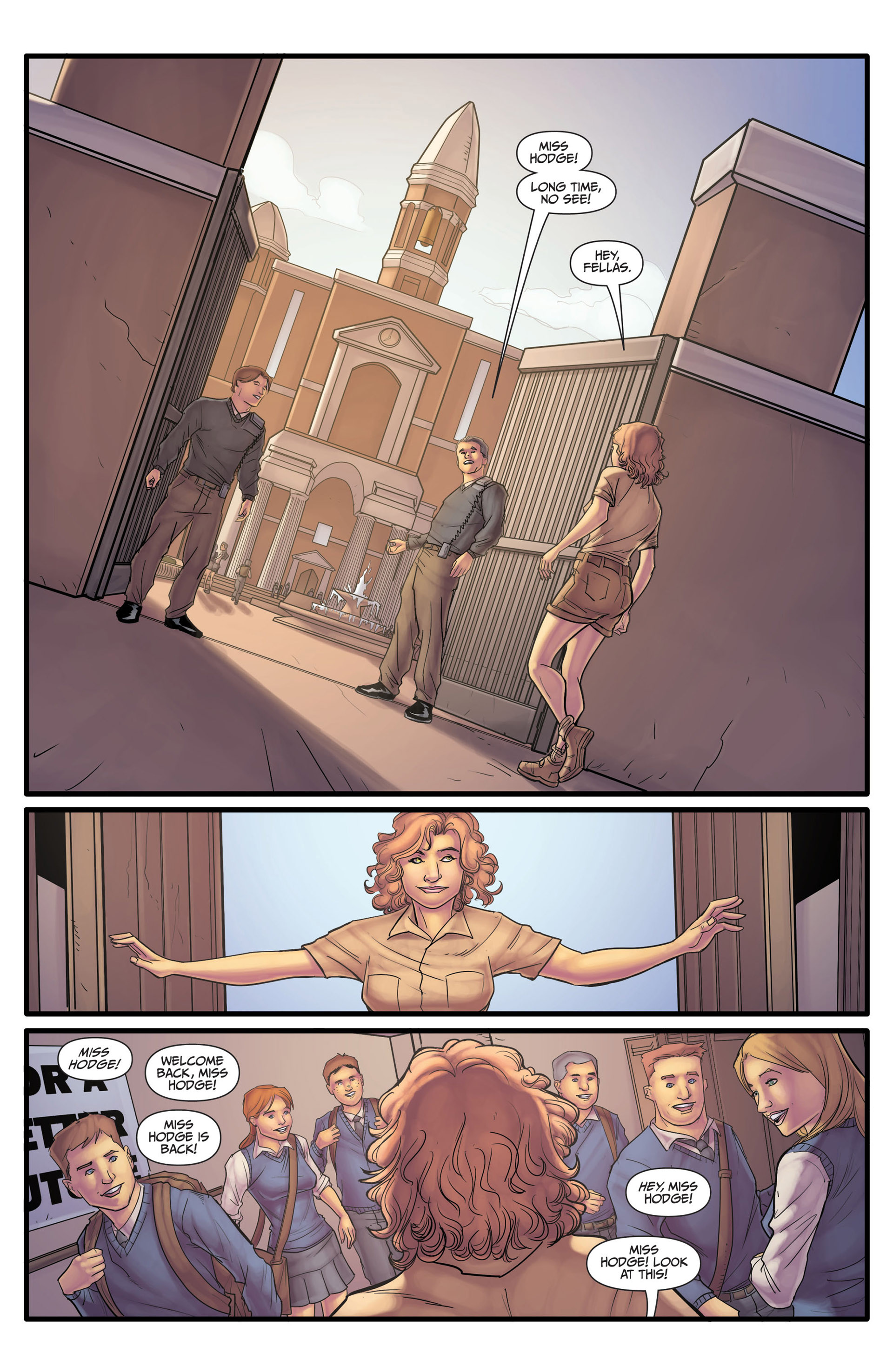 Read online Morning Glories comic -  Issue #12 - 8