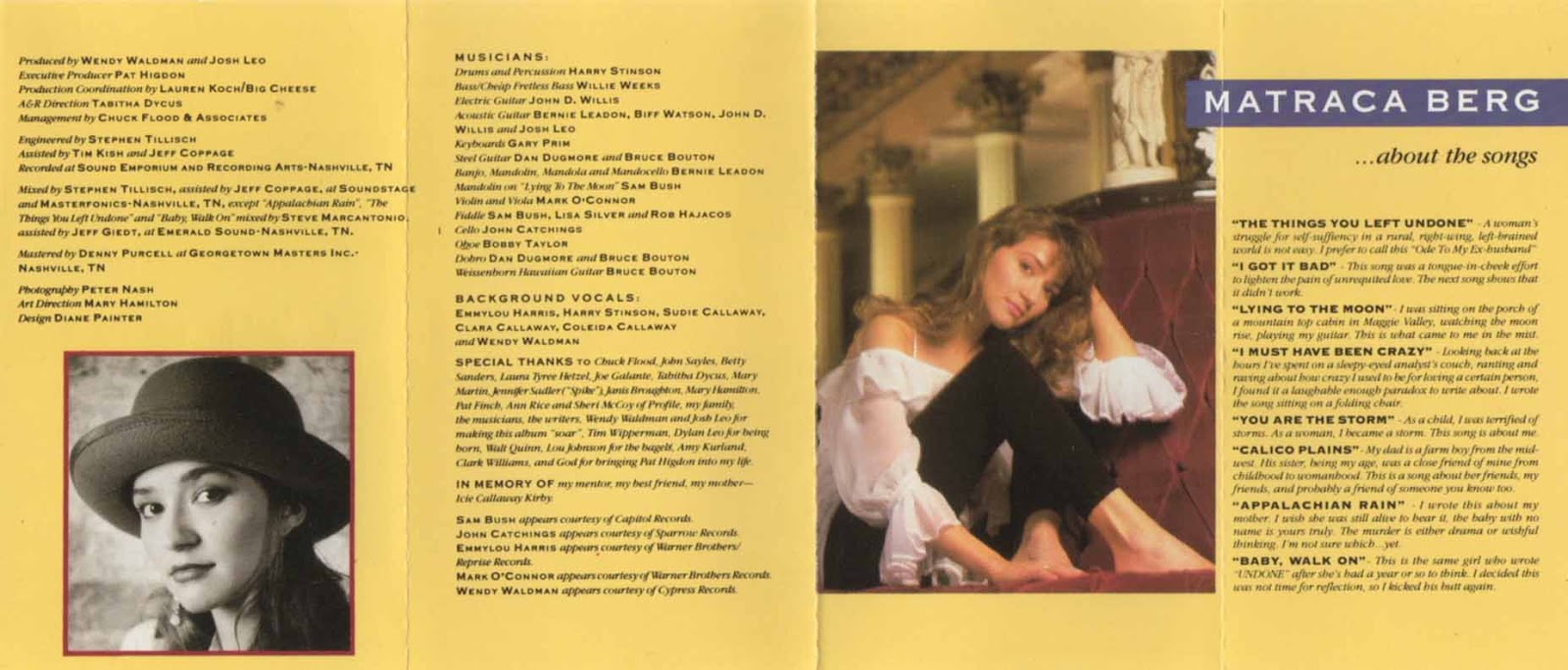 that evenspot blog 1990 matraca berg lying to the moon cassette