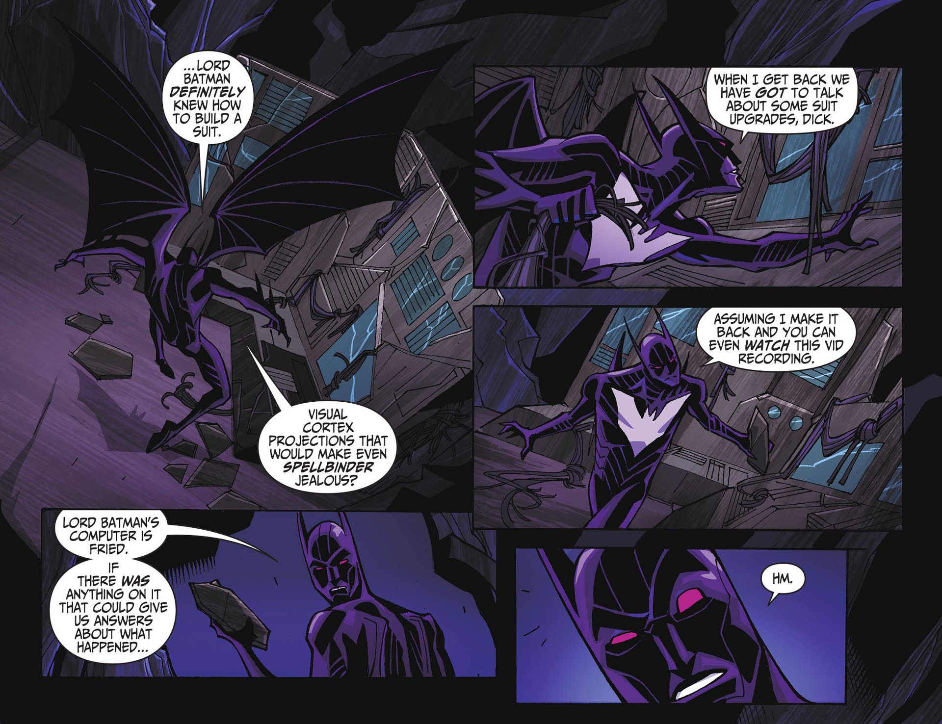 Read online Batman Beyond 2.0 comic -  Issue #22 - 9
