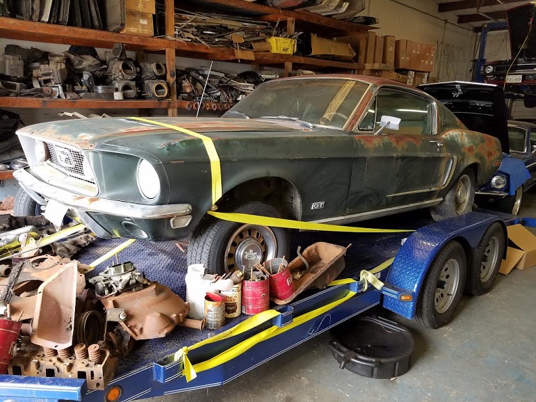 Projects In The Hangar 1968 Mustang Fastback Gt S Code