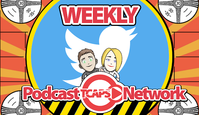 tcapsLoop Weekly logo with twitter logo in the background 