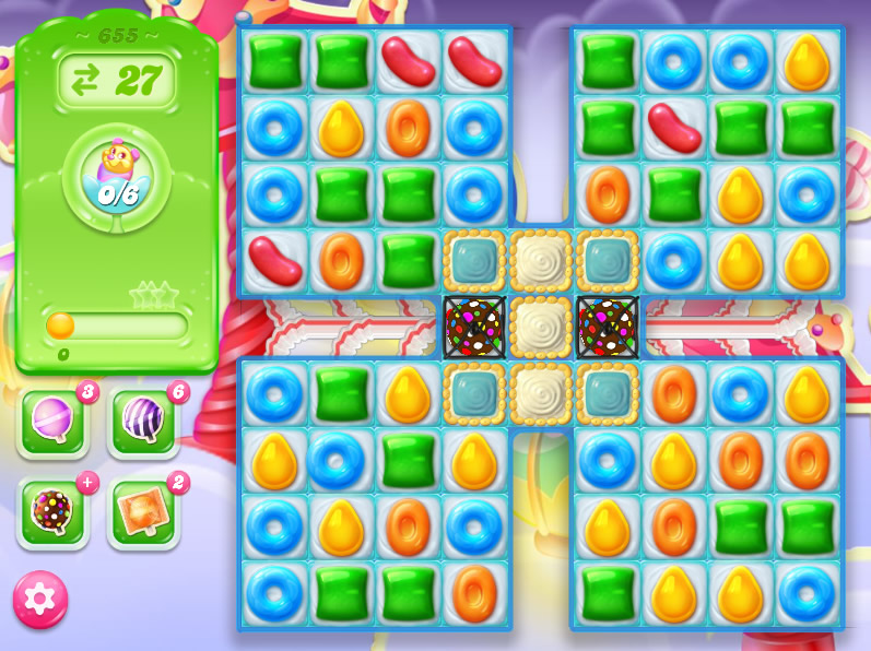 Candy Crush Jelly Saga level 655 Candy Crush Jelly Saga level 655