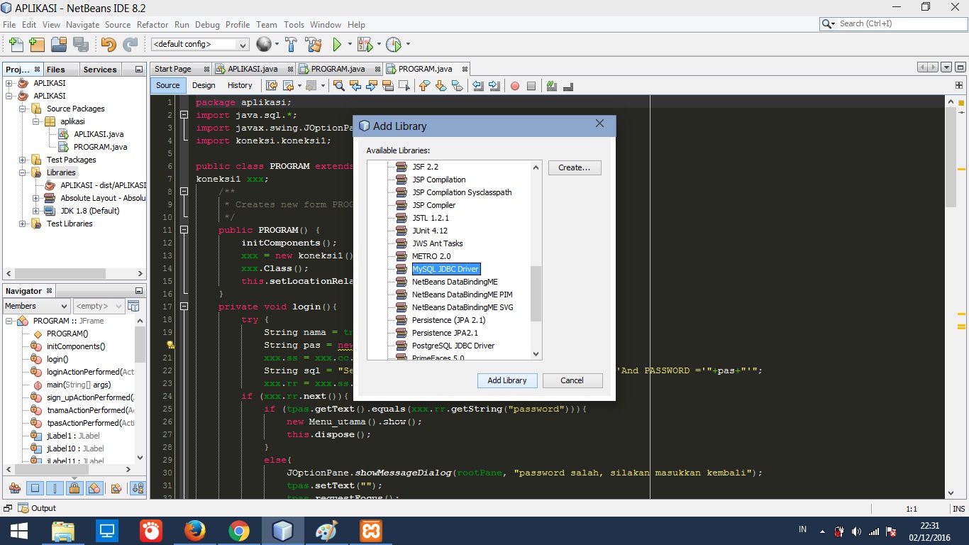 Membuat Form Login Keren Di Netbeans FRESSKORE