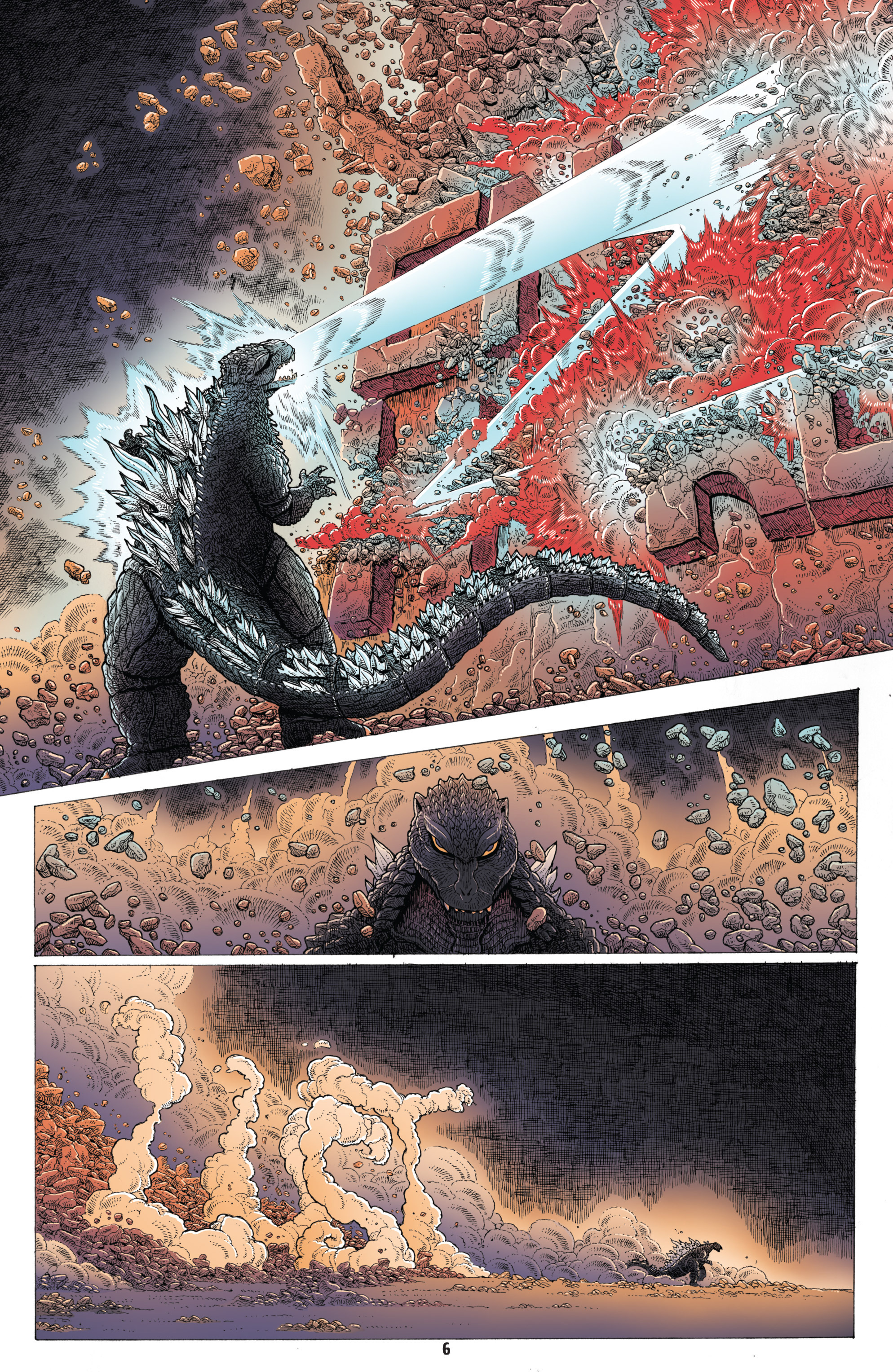 Read online Godzilla in Hell (2015) comic -  Issue #1 - 7