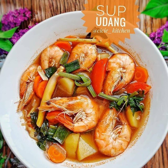 Sup Udang - Resep Olahan Udang