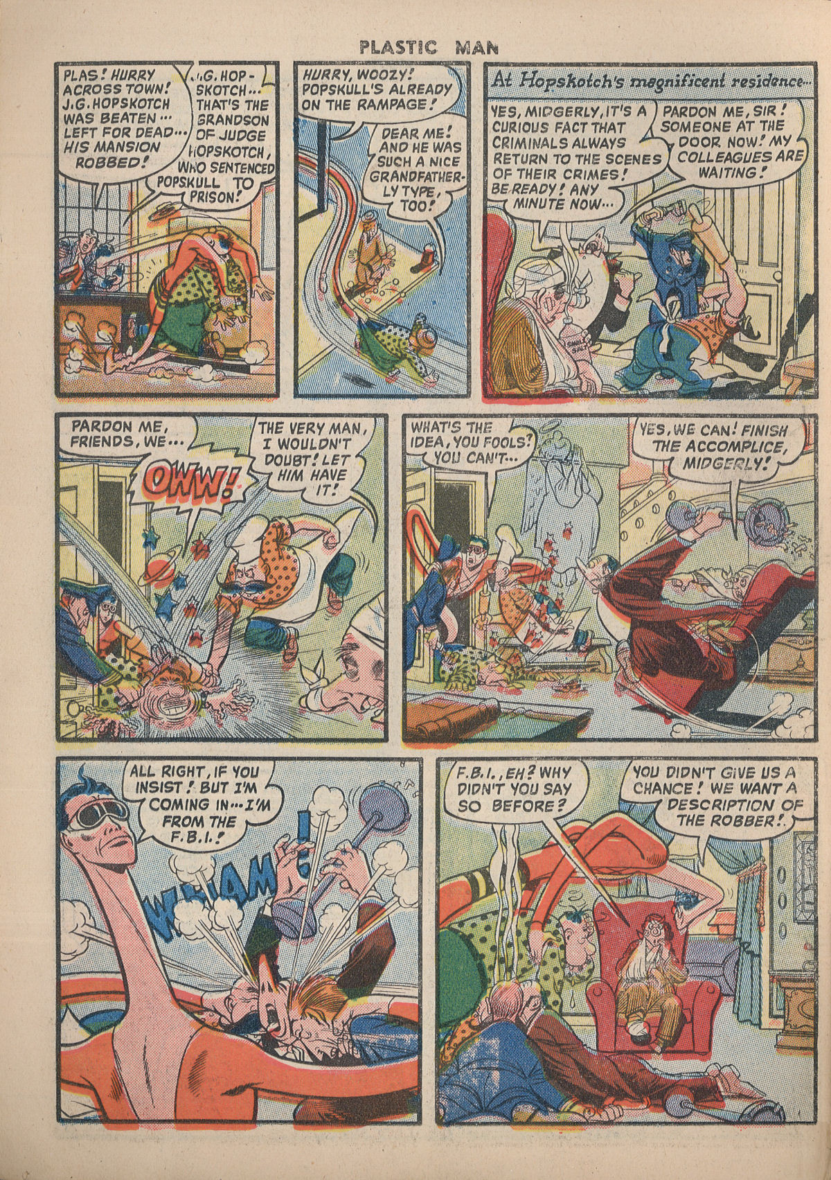 Read online Plastic Man (1943) comic -  Issue #18 - 27