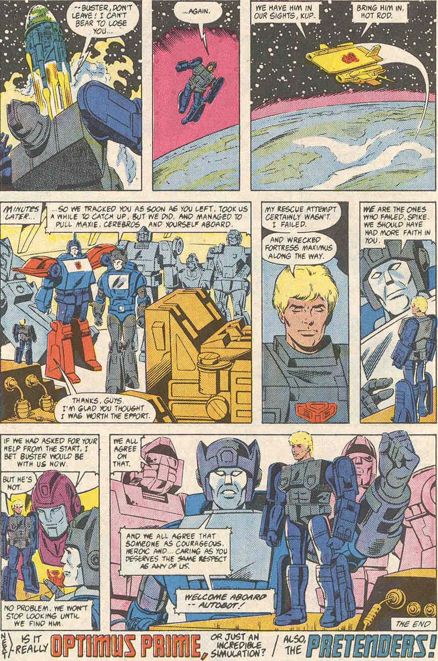 Read online The Transformers (1984) comic -  Issue #39 - 23