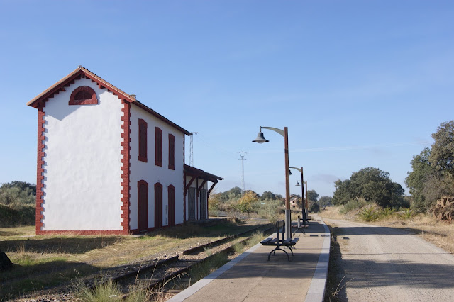 Estación de las Minas del Soldado en Villanueva del Duque .