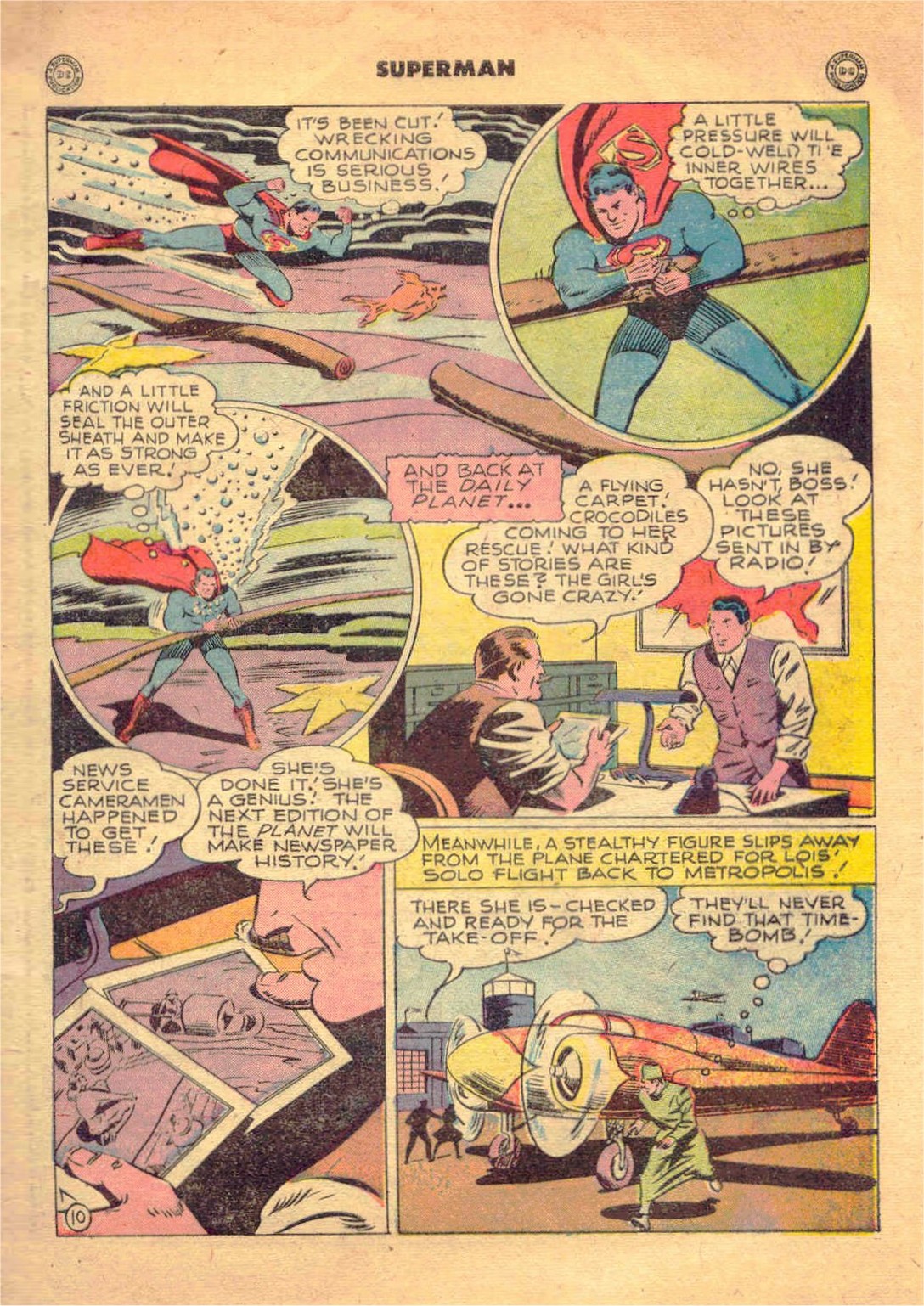 Read online Superman (1939) comic -  Issue #49 - 42