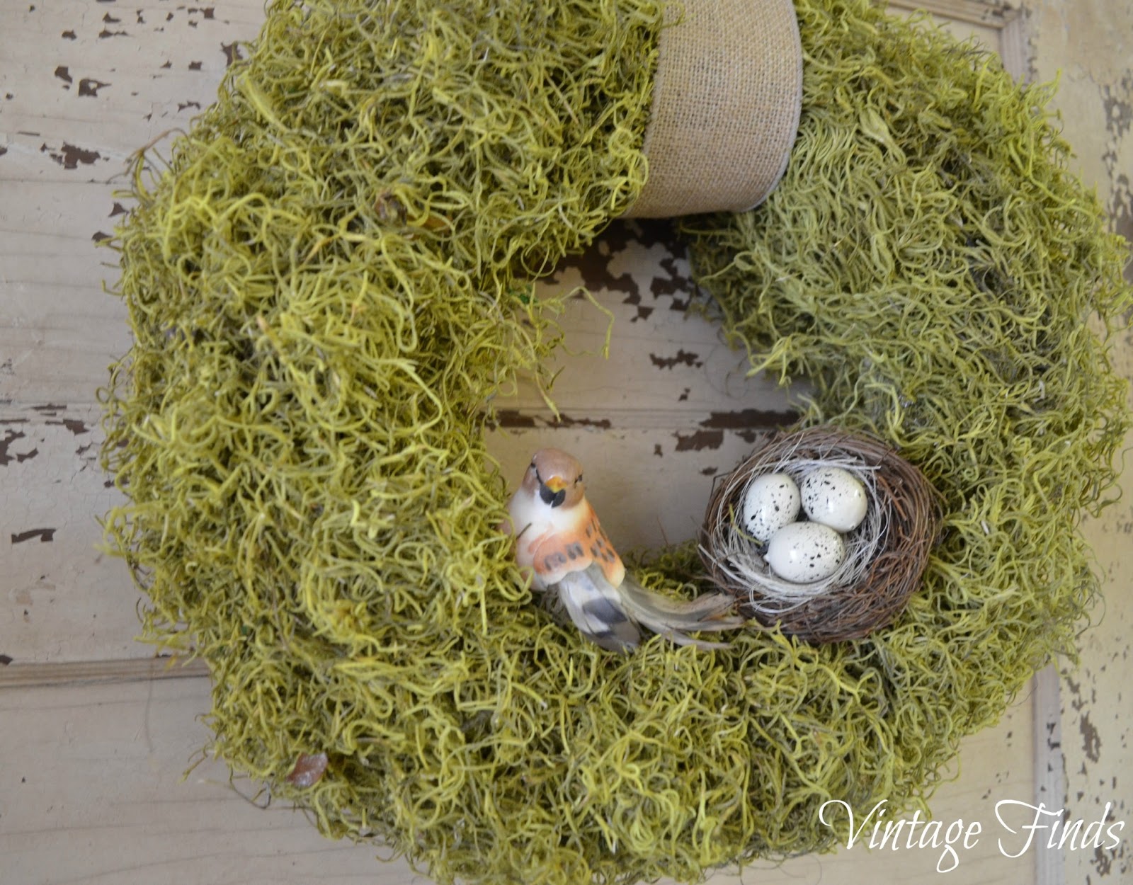 Spring Moss Wreath