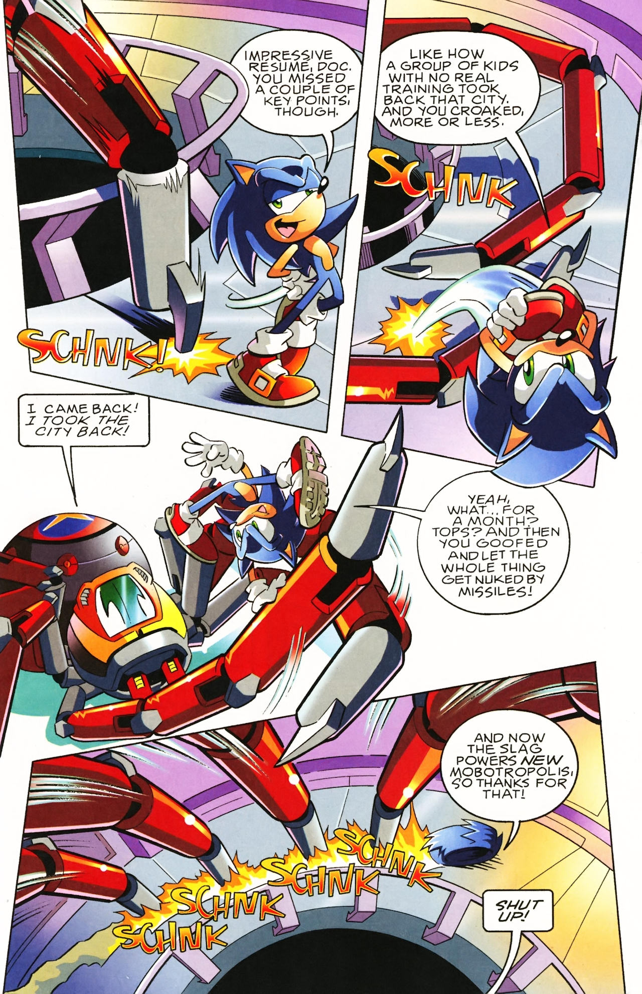 Read online Sonic The Hedgehog comic -  Issue #200 - 4