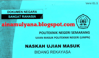 soal spa polines 2016 soal spa polines 2016