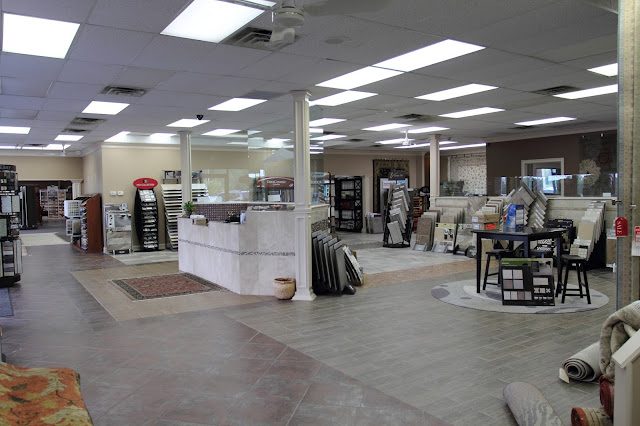 Kermans' large, spacious Indianapolis flooring store