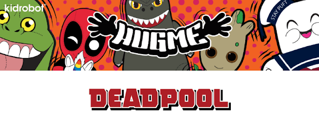 deadpool riding a unicorn plush