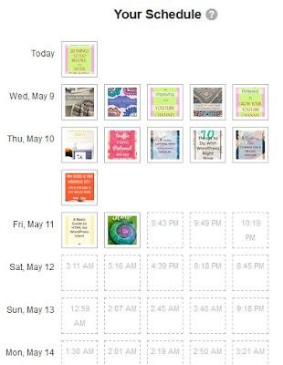 Tailwind timeslots