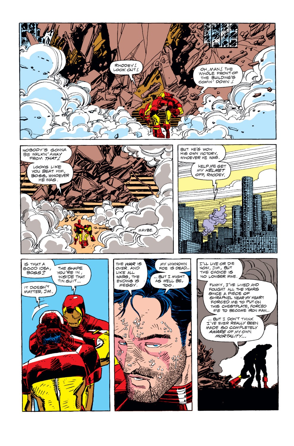 Read online Iron Man (1968) comic -  Issue #266 - 23