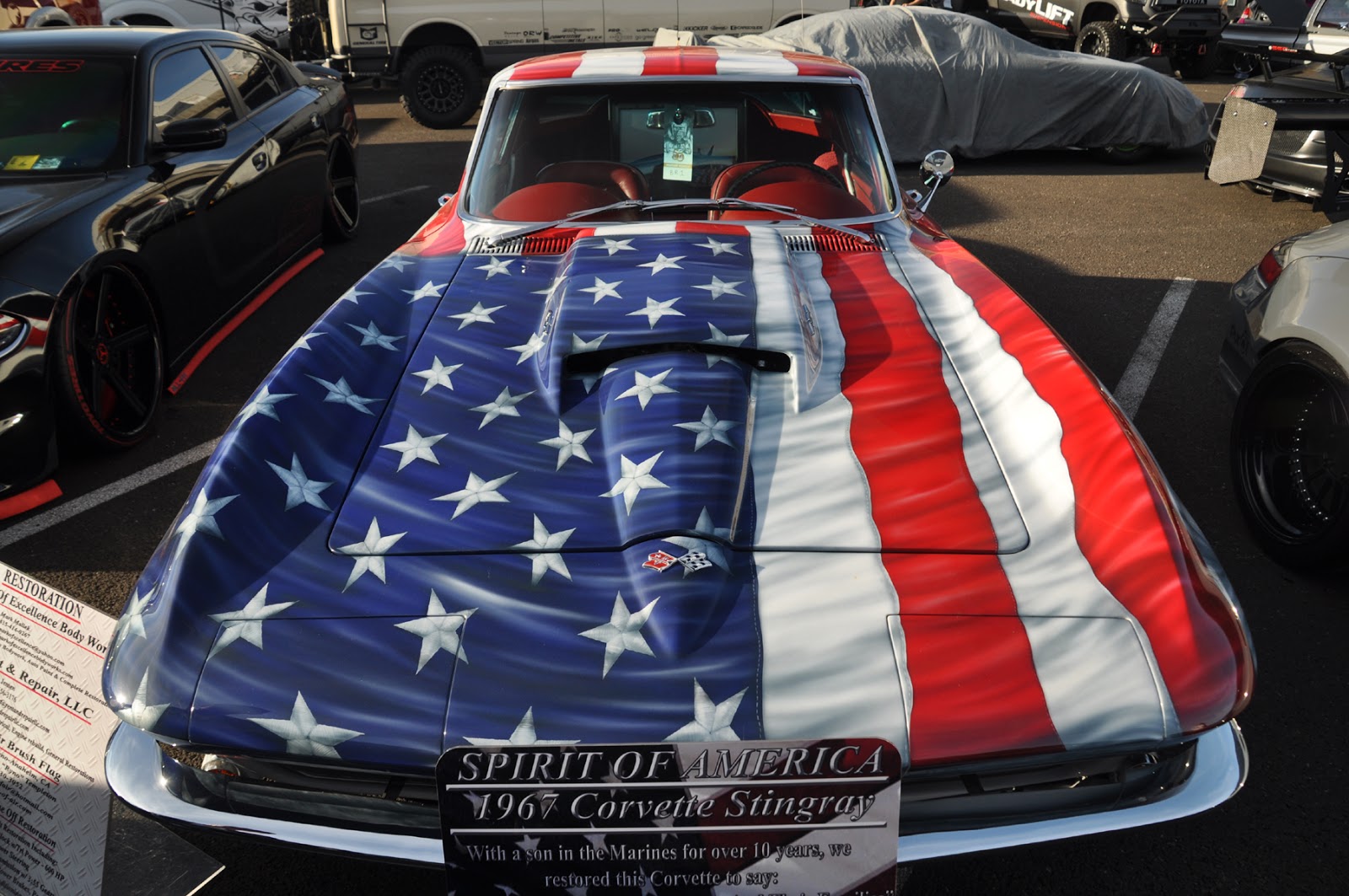 Just A Car Guy Nicest paint job I've seen all day at SEMA, and that is