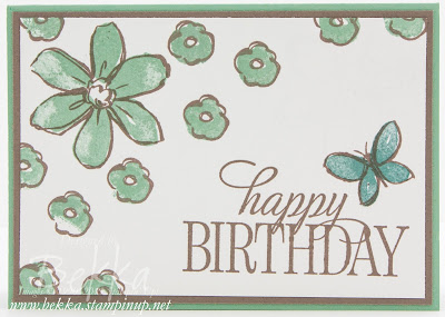 Make In A Moment - Beautiful Garden In Bloom Birthday Card