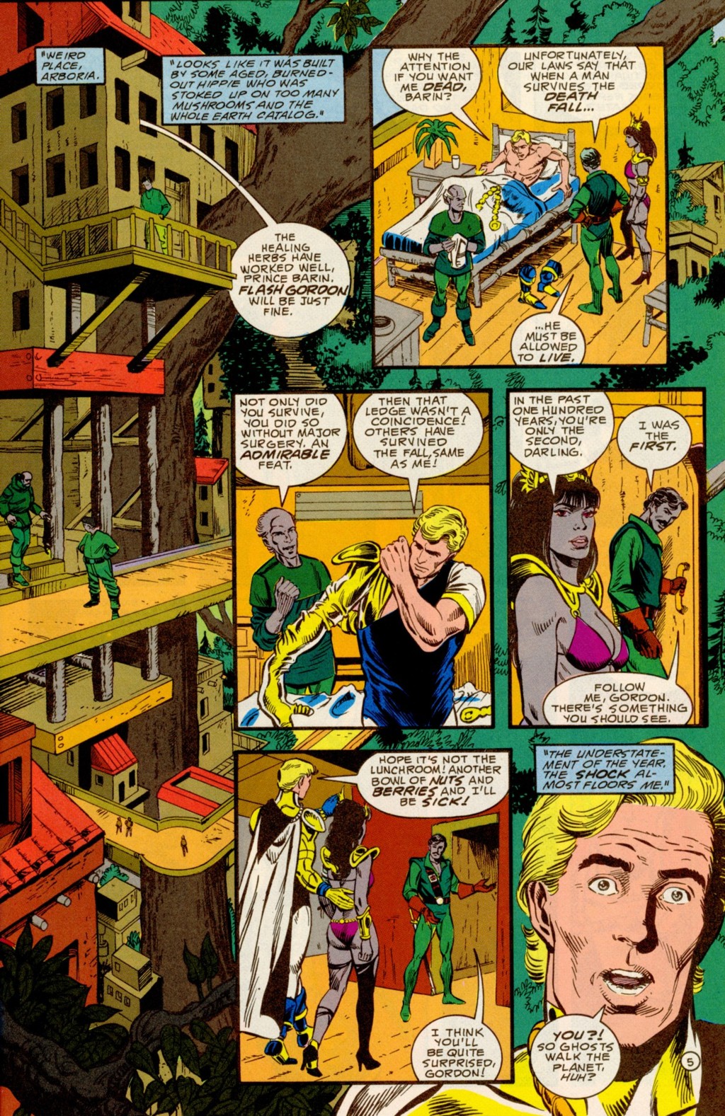 Read online Flash Gordon (1988) comic -  Issue #4 - 6