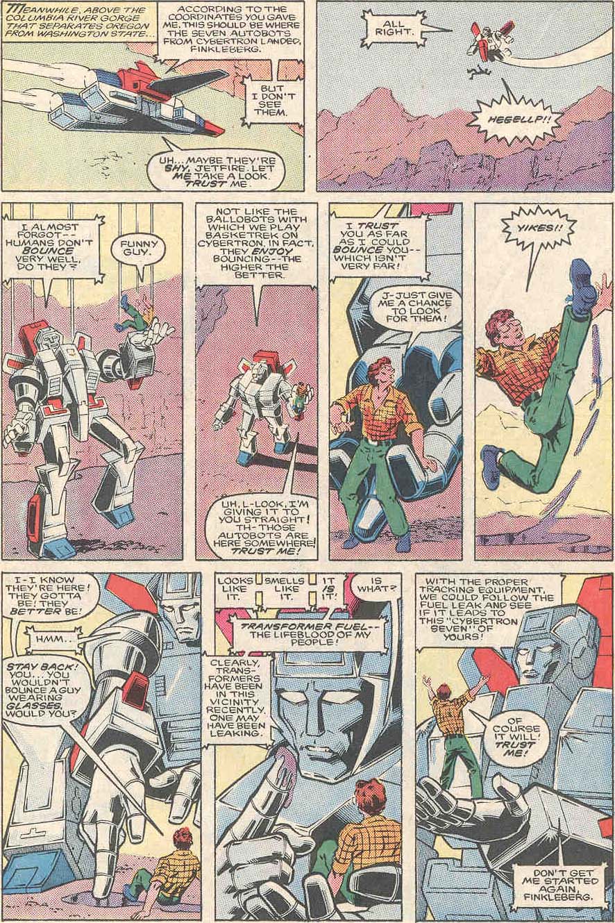 Read online The Transformers (1984) comic -  Issue #21 - 13