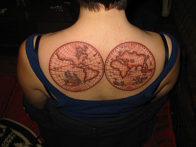 Globe Tattoo