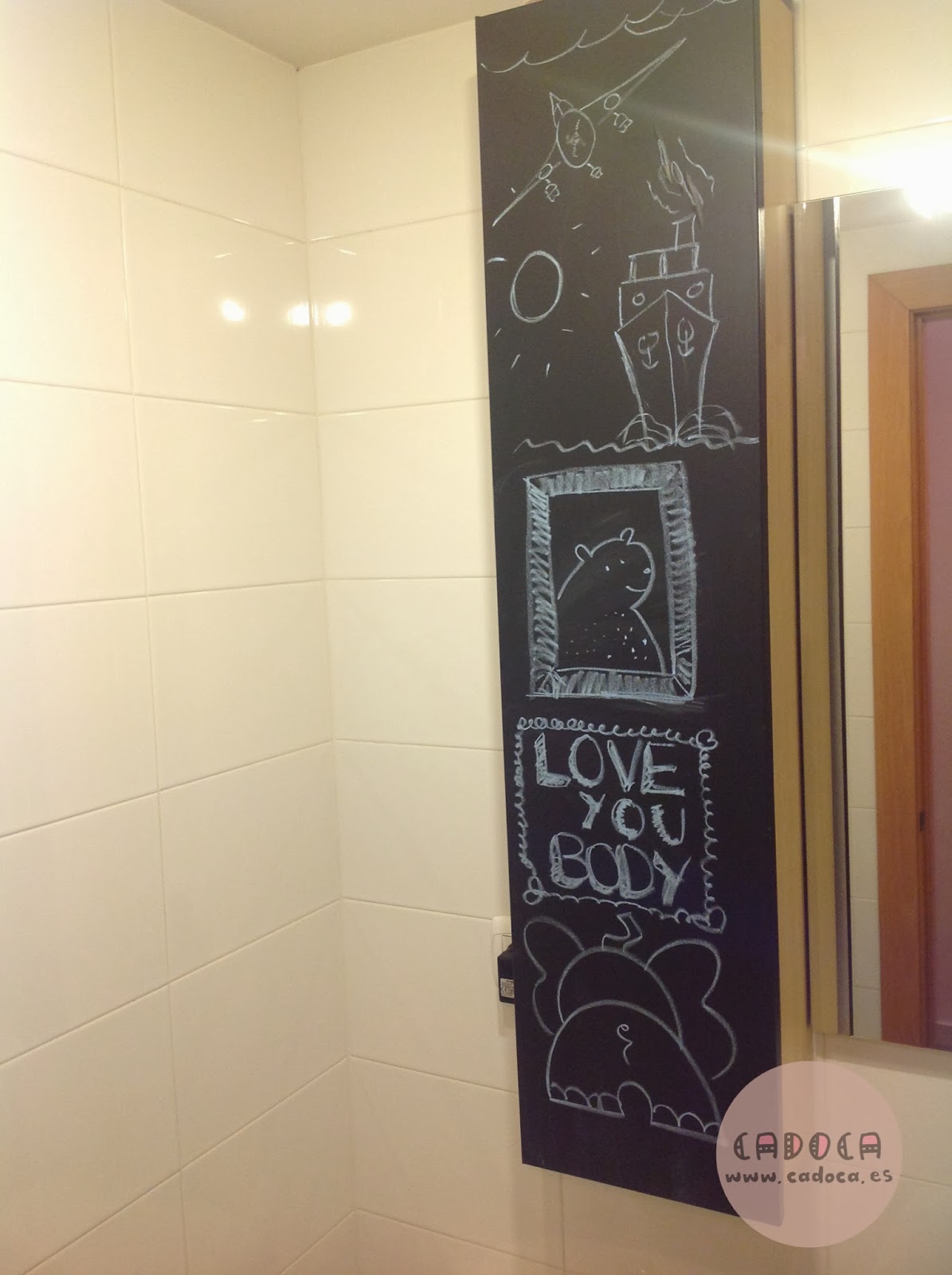 Arreglar un embellecedor de mueble / Ideas Cadoca