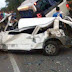 Ônibus que transporta estudantes de Ipirá colide com carro na BA 052